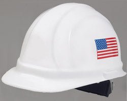 ERB Safety - Omega II American Flag Safety Helmet